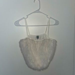Fuzzy croptop!